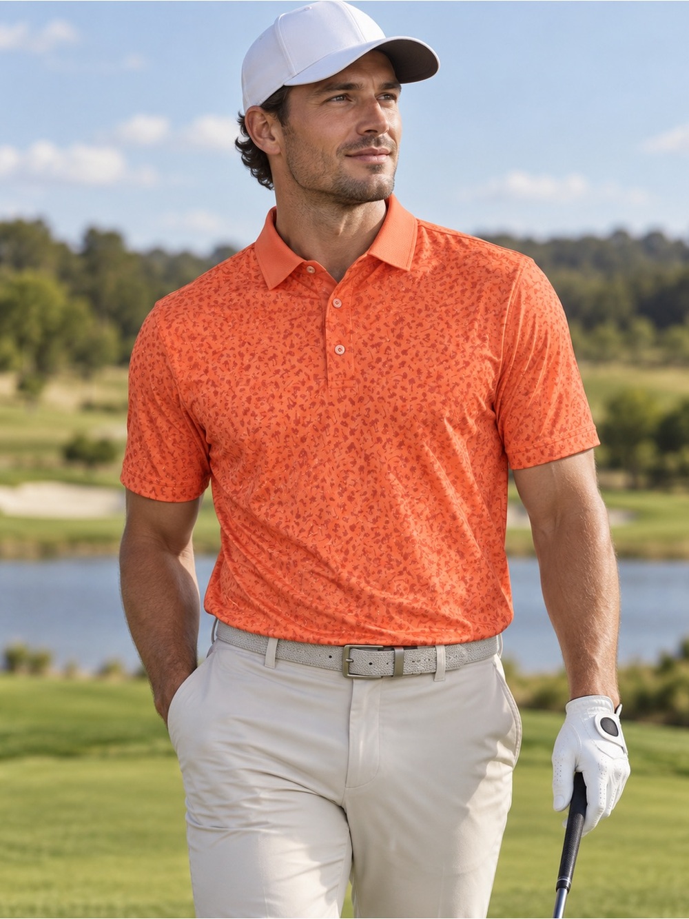 🆕Limited Edition Print Sunice Golf Polo